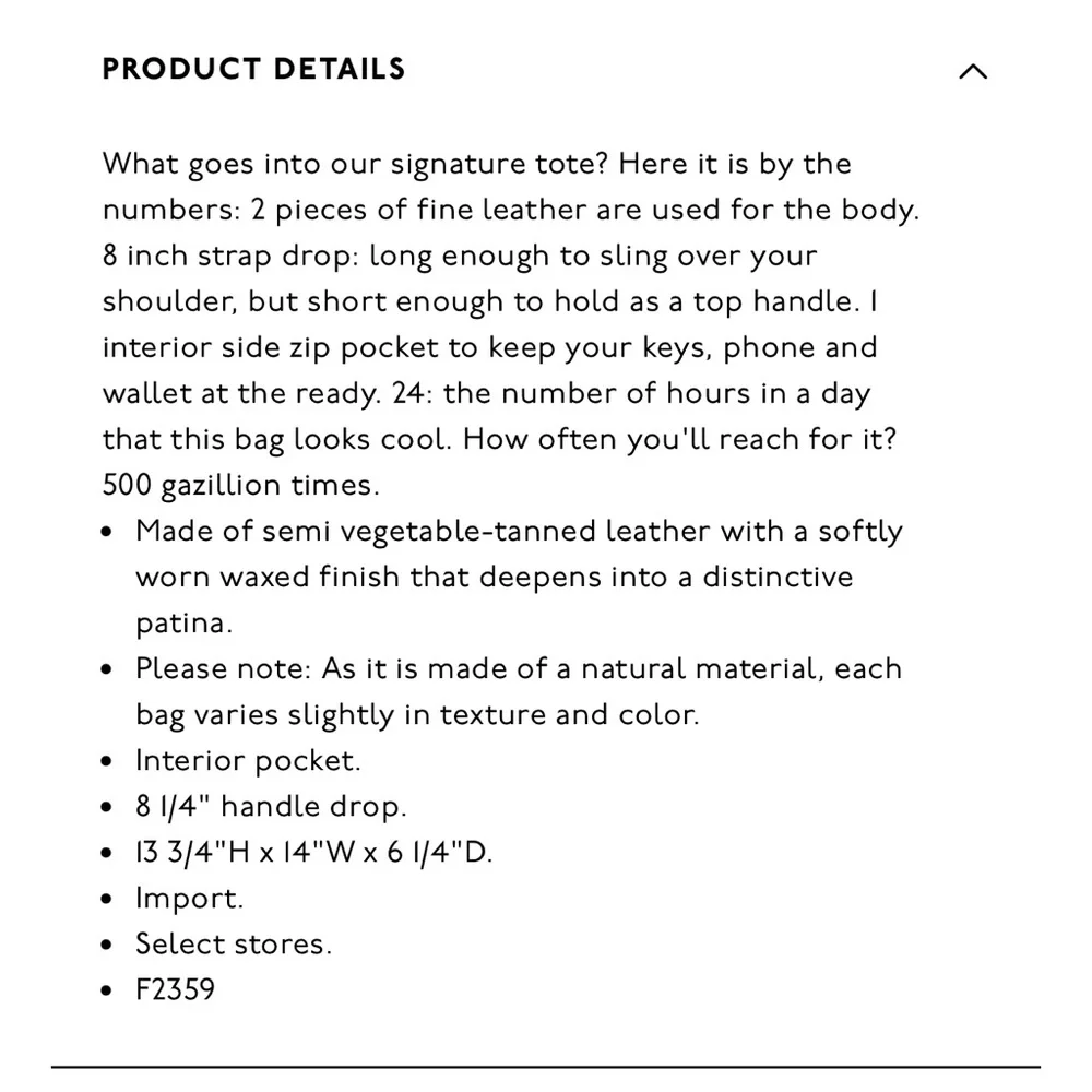 Madewell Paint Stripe Transport Leather Tote - Picture 14 of 14